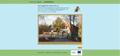 Ausschnitt Themenpaket Singvögel