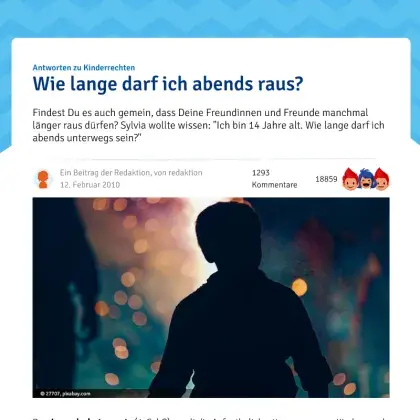 Screenshot Artikel