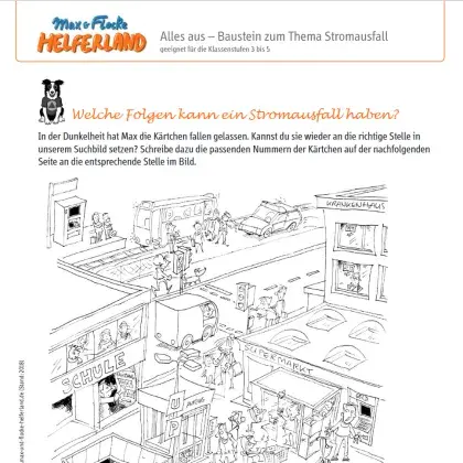 Screenshot Arbeitsblatt