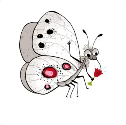 Illustration Schmetterling