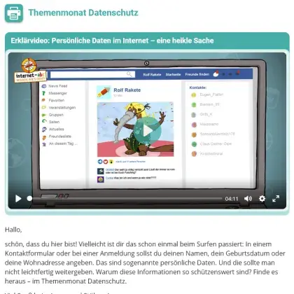 Datenschutz im Internet-ABC