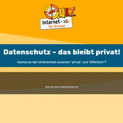 Quiz: Datenschutz