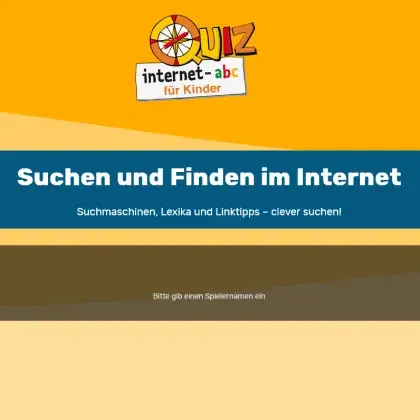 Quiz: Suchen und Finden im Internet
