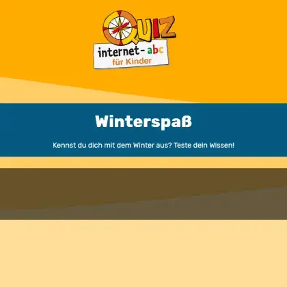 Quiz: Winterspaß