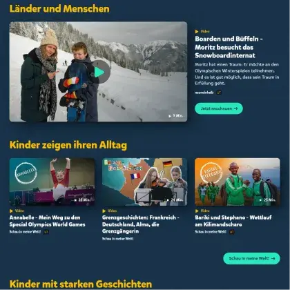 KiKA Länder und Menschen