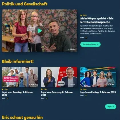 KiKA Politik und Gesellschaft