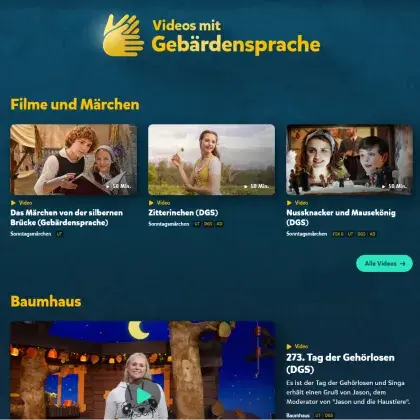 KiKA Gebärdensprache