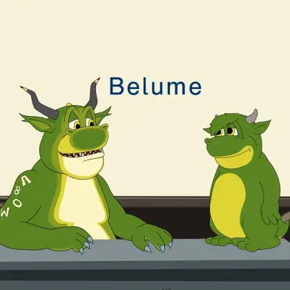 Illustration Monster Lurs und Lurs Kind