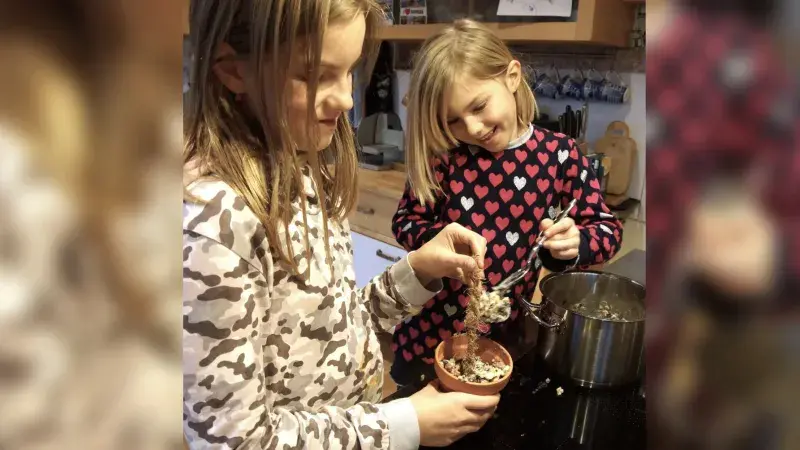 Futterglocke basteln