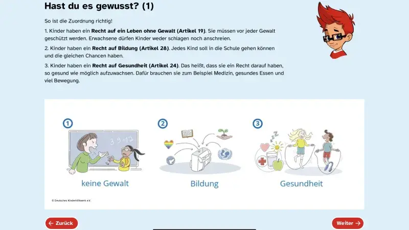 Auflösung Drag and Drop