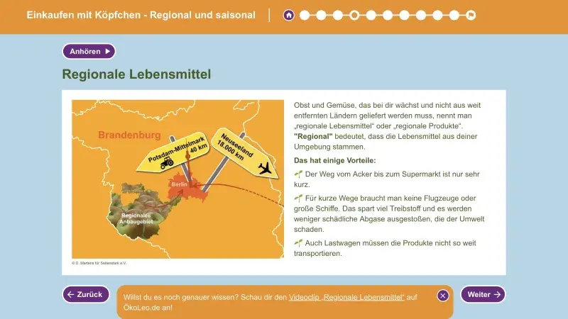 Bild von Entfernungen