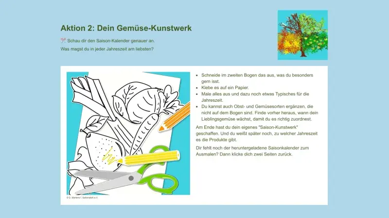 Gemüse-kunstwerk